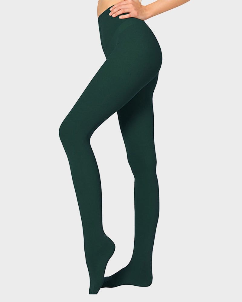 200D Soft Stretchy Velvet Opaque Tights - view 20