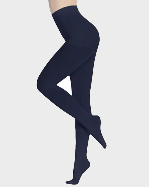 200D Soft Stretchy Velvet Opaque Tights - view 2