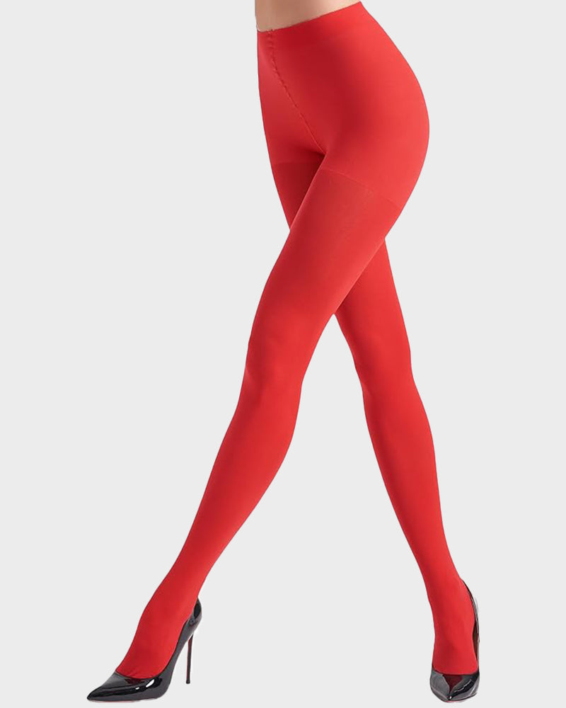 200D Soft Stretchy Velvet Opaque Tights - view 16