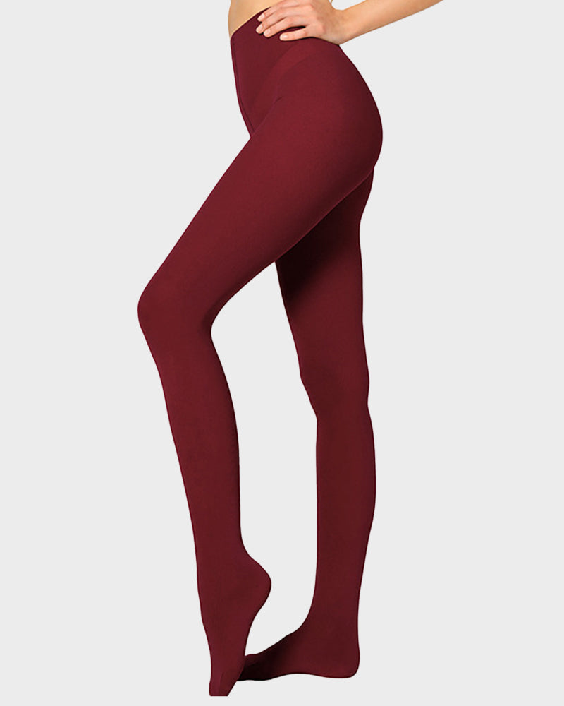 200D Soft Stretchy Velvet Opaque Tights - view 21