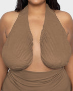 Towel Bra - Basic Cotton Lounge Bra - view 7