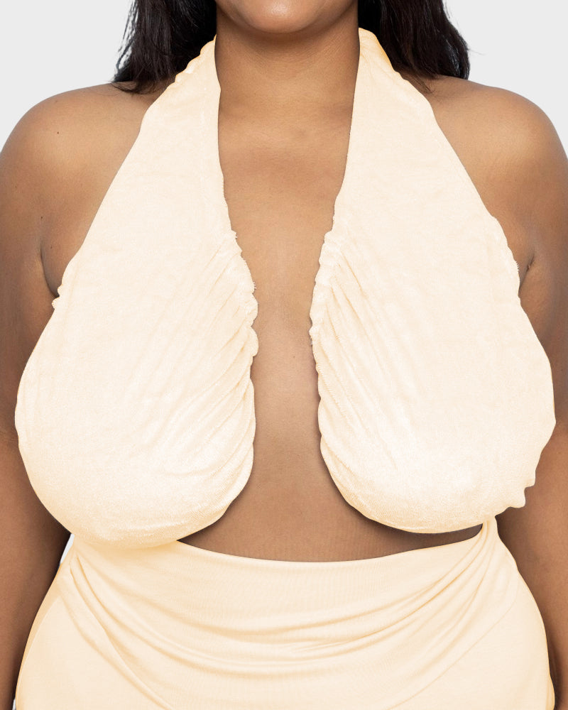 Towel Bra - Basic Cotton Lounge Bra - view 8