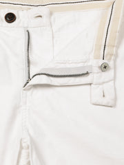 Men's Summer Casual White Cotton Breathable Shorts