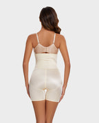 High Waist Cross Compression Mid-Thigh Shaping Shorts（2pcs ） - view 11