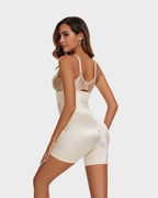 High Waist Cross Compression Mid-Thigh Shaping Shorts（2pcs ） - view 12