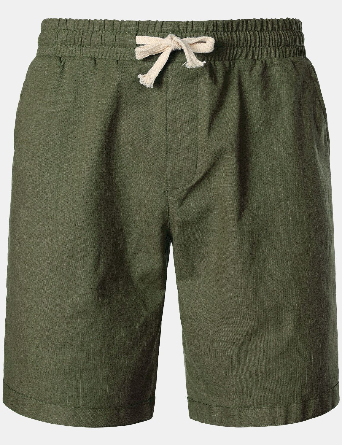 Men's Breathable Linen Cotton Casual Shorts