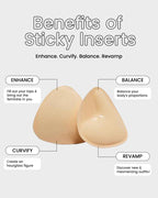 Instant Boost Breast Lift Sticky Insert Pads(2 Pairs) - view 3