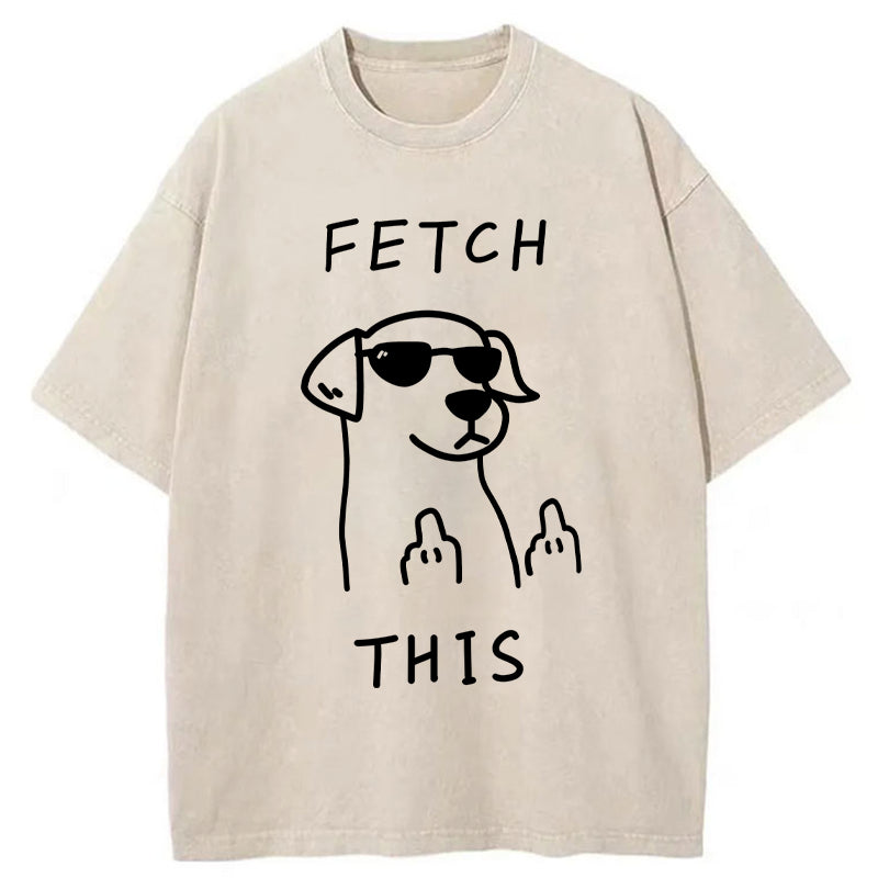 Tokyo-Tiger Rebellious Dog Washed T-Shirt