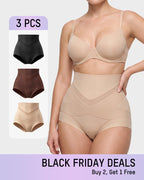 3-Pack V-Waist Tummy-Control Briefs - view 2