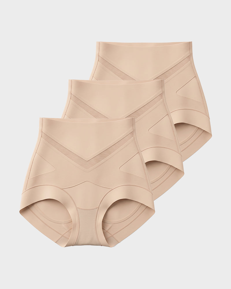 3-Pack V-Waist Tummy-Control Briefs - view 22