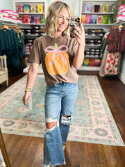 Polka Dot Pumpkin Tee