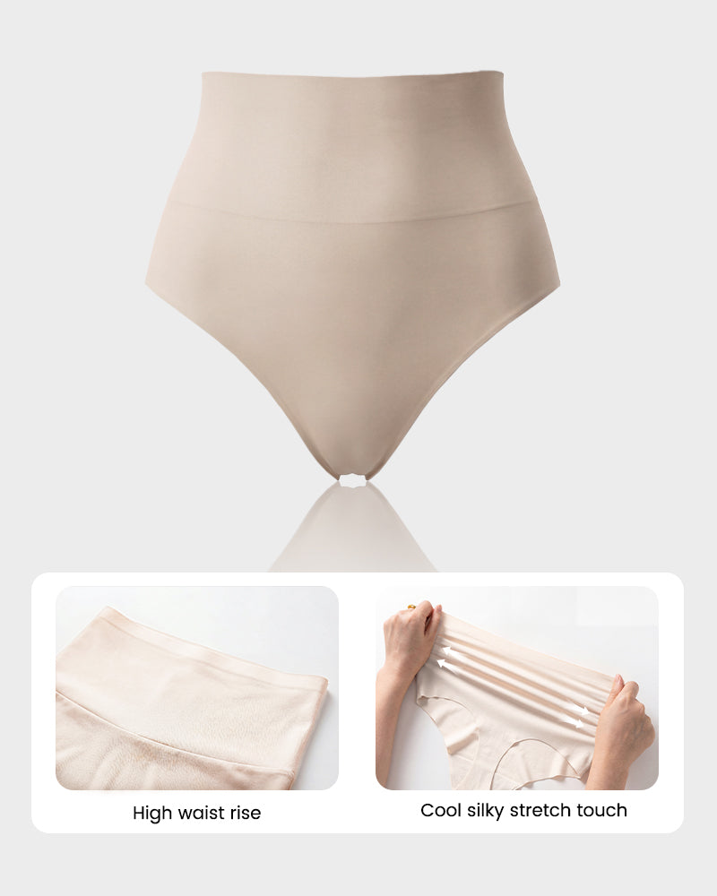 No-Show Seamless High-Waist Thong(5 Pack) - view 5