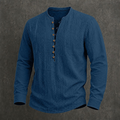 Men's casual linen shirt