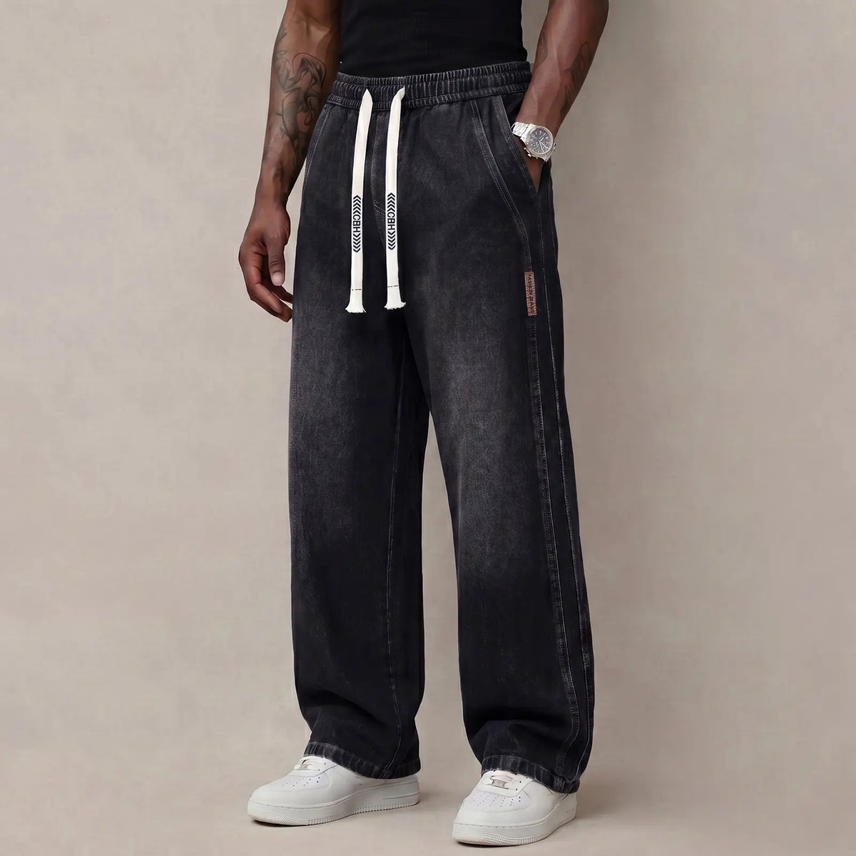 MEN'S STRETCHY COTTON JEANS