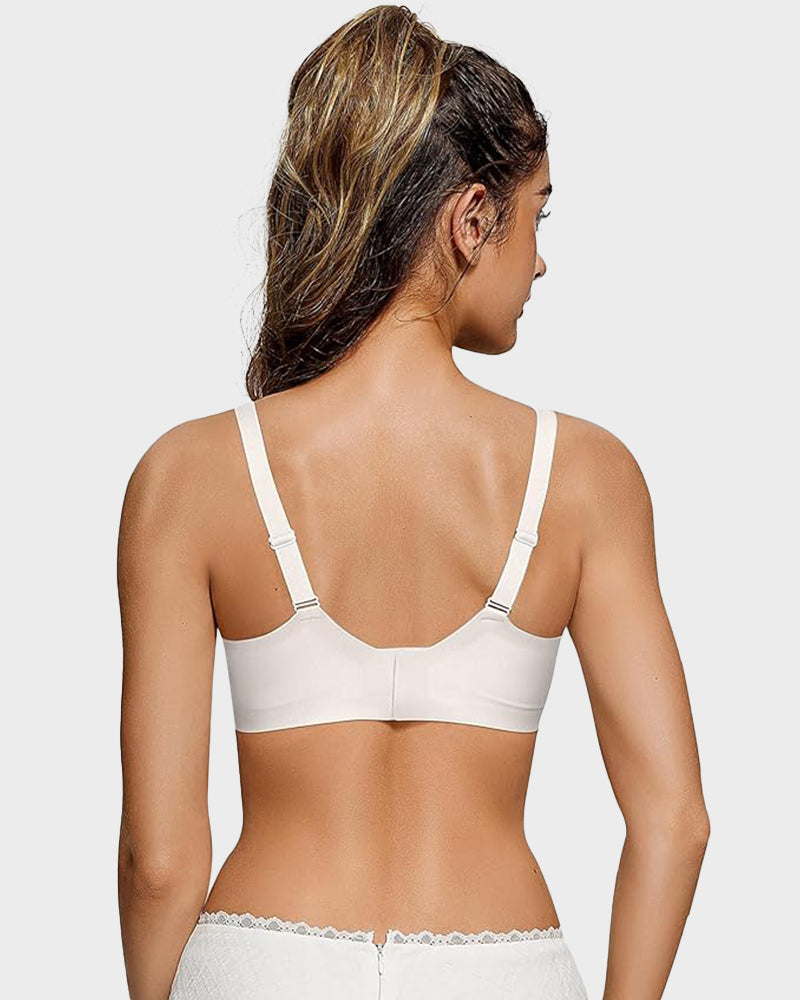 Seamless Soft Comfort Wireless Mesh Bra - view 3