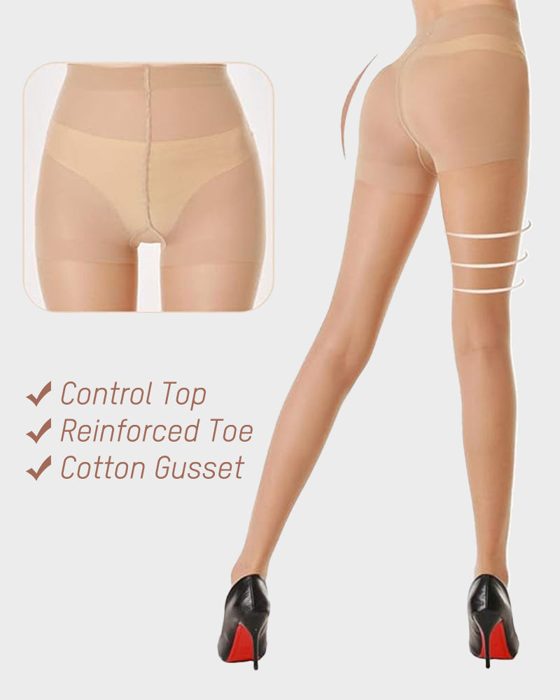 40D Run-Resistant Sheer Tights（5 Pack) - view 7