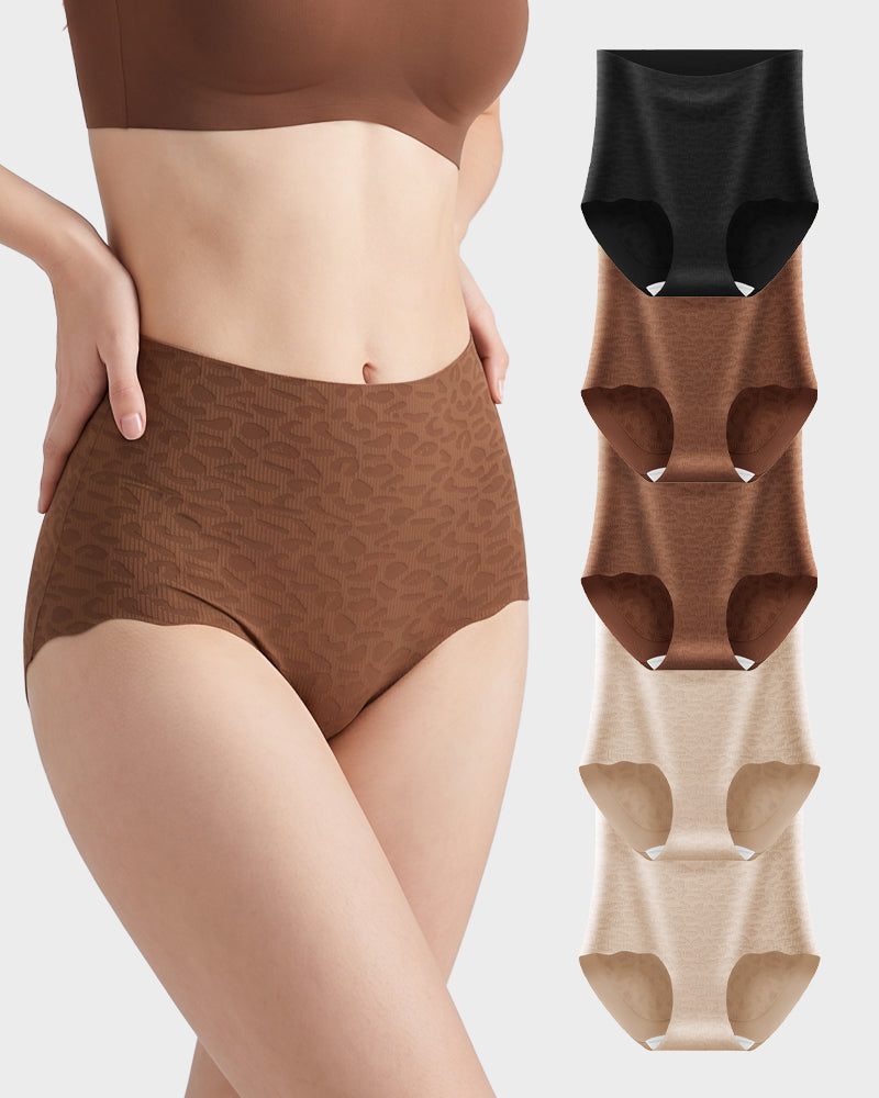 5-Pack High-Waisted Cross-Compression Shaping Briefs - view 2