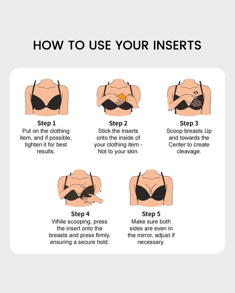 Instant Boost Breast Lift Sticky Insert Pads(2 Pairs) - view 9