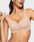Seamless Soft Comfort Wireless Mesh Bra - view 8