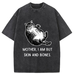 Tokyo-Tiger Overweight Cat And Its Doting Owner Washed T-Shirt