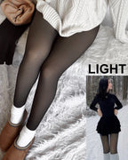 Translucent Fleece Lined Tights - view 3