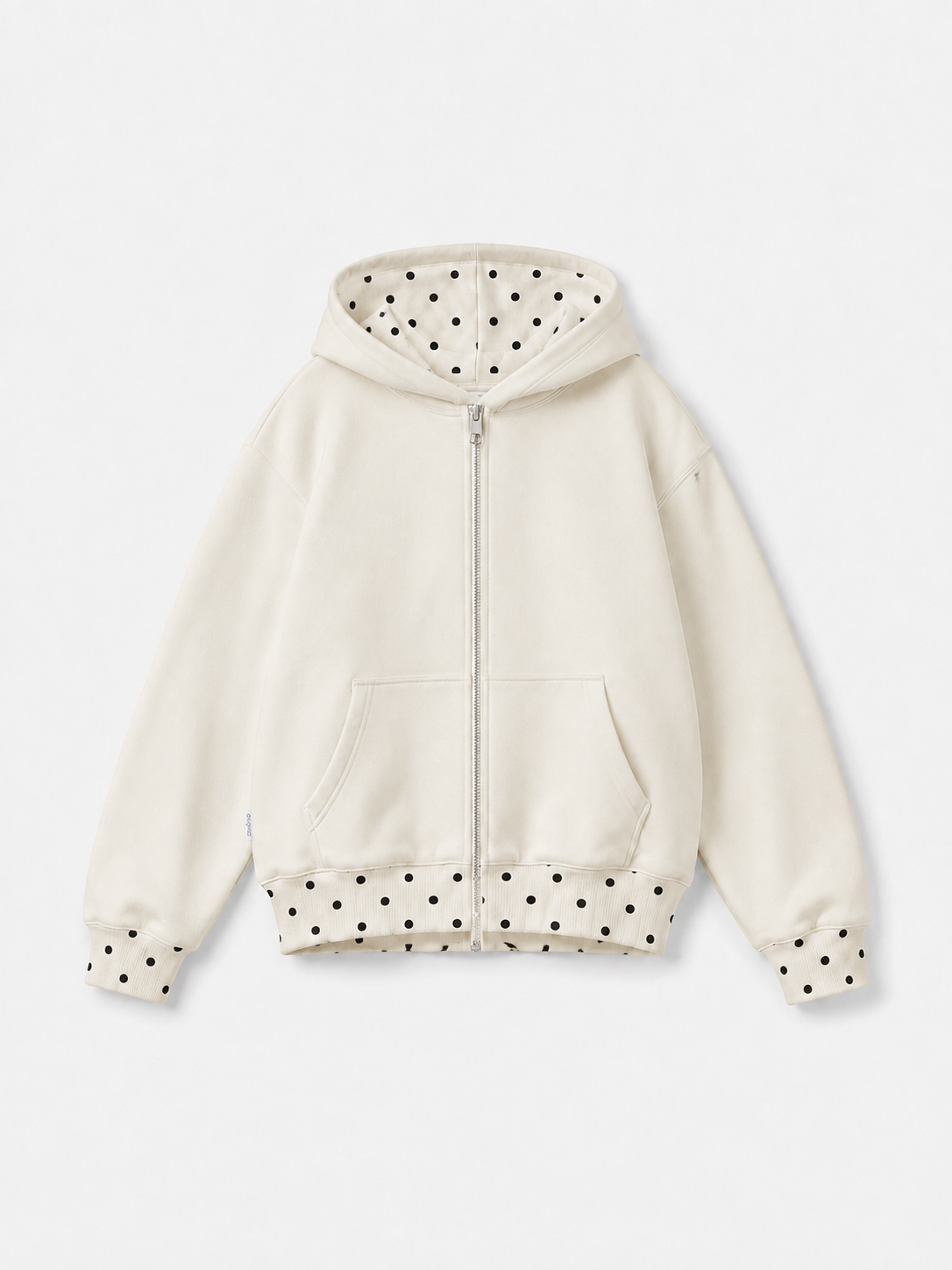 CLOUD POLKA DOT ZIPUP