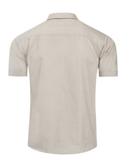 Men's Casual Outdoor Pocket Cotton Short Sleeve Shirt