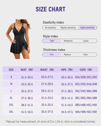 V-Neck Side-Slit One-Piece Swimdress - view 18