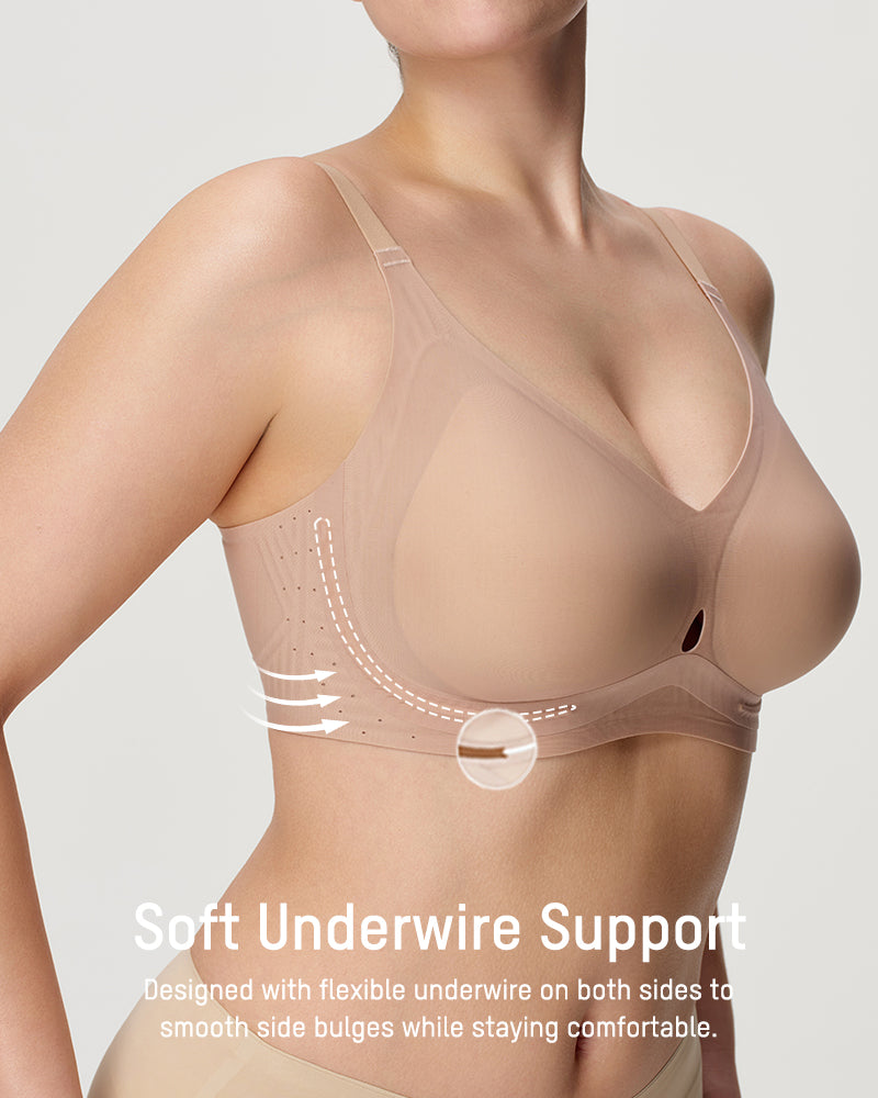 AirEase™ Teardrop Cutout Support Bra - view 2