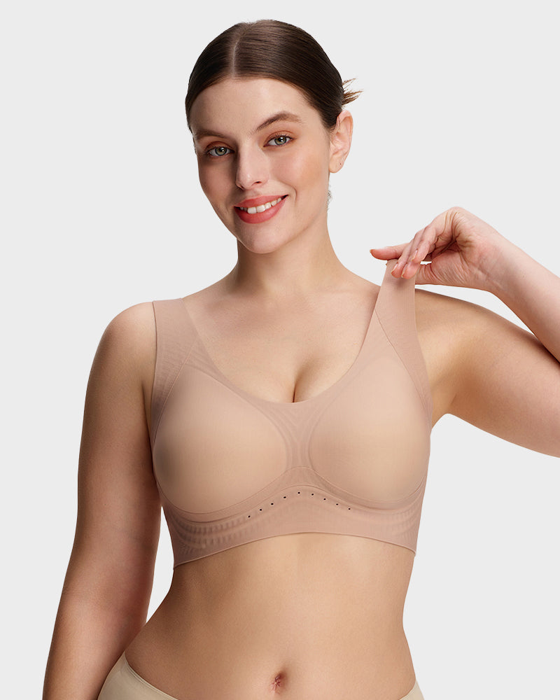 AirEase™ Wireless Full-Cover Tank Bra