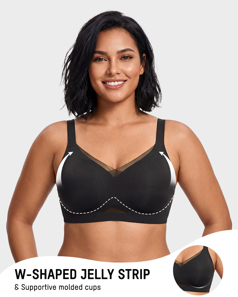 All Day Comfort Wireless Mesh Bra - view 5