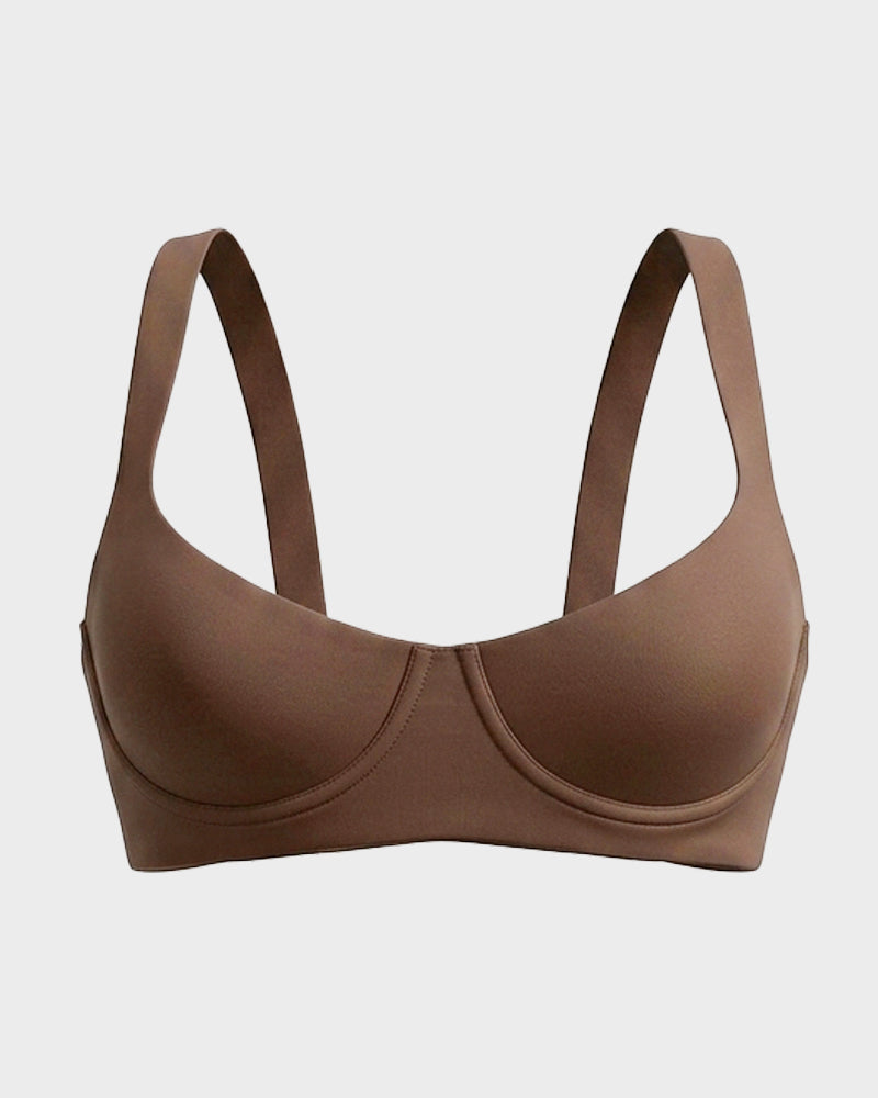 Bare-Edge™ Unlined Demi Bra with Jelly Gel - view 19
