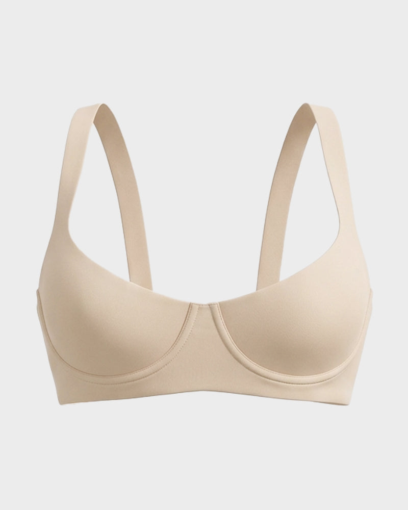 Bare-Edge™ Unlined Demi Bra with Jelly Gel - view 20