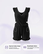 Built-in Bra Swim Romper - view 10