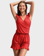 Built-in Bra Swim Romper - view 27