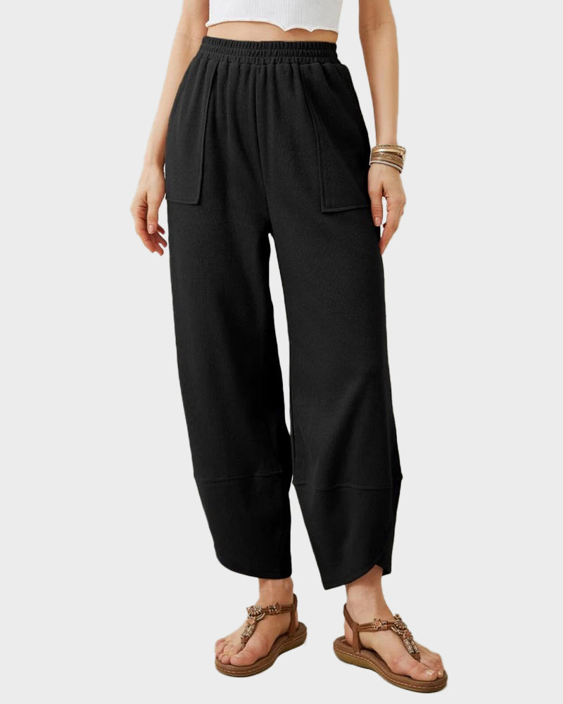 Casual Wide-Leg Palazzo Pants - view 10
