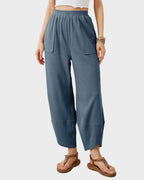 Casual Wide-Leg Palazzo Pants - view 3