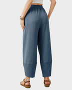 Casual Wide-Leg Palazzo Pants - view 4