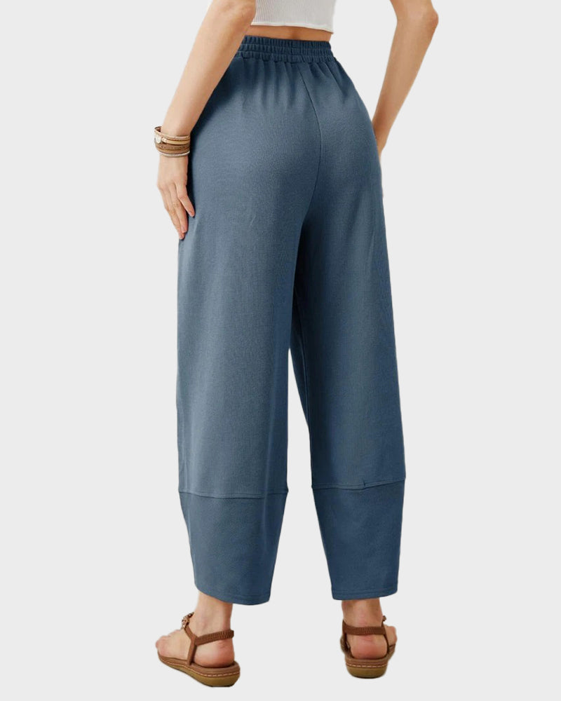Casual Wide-Leg Palazzo Pants - view 4