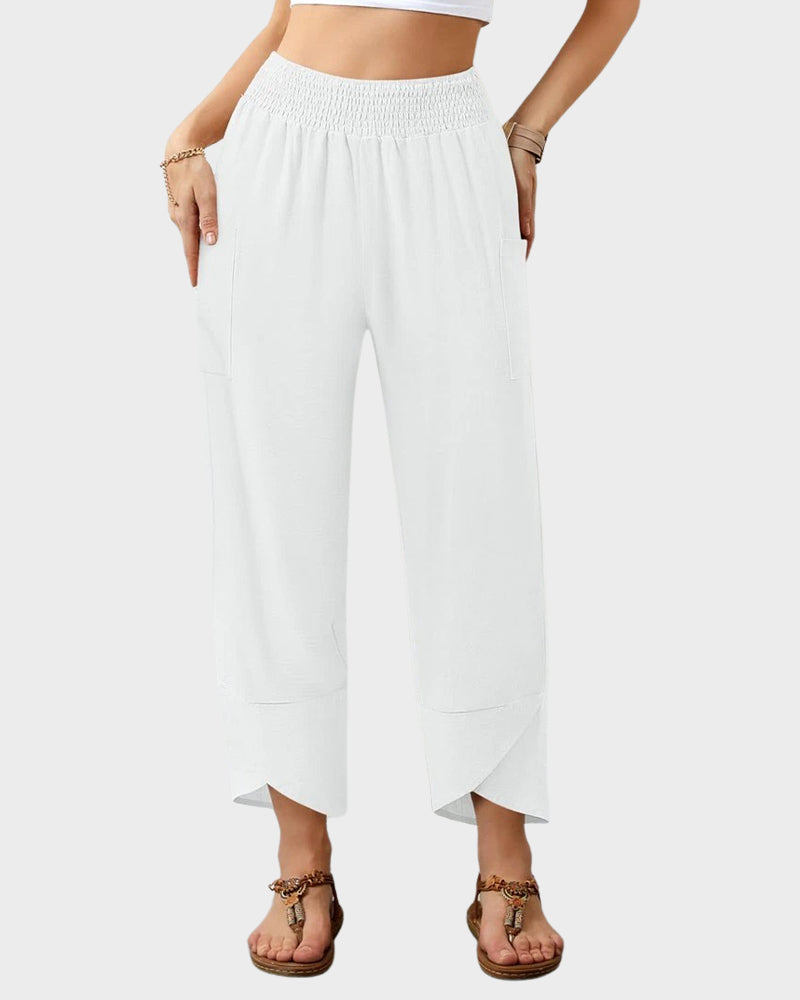Casual Wide-Leg Palazzo Pants - view 5