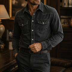 Vintage Western Denim Shirt
