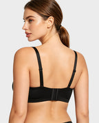 Comfort Push Up Unlined Bra with Removable Straps - view 9