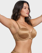 Comfort Push Up Unlined Bra with Removable Straps - view 11