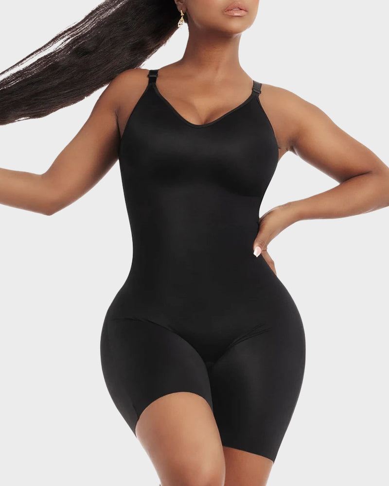 Comfort Sculpt Shapewear Bodysuit with Built-In Bra - view 4