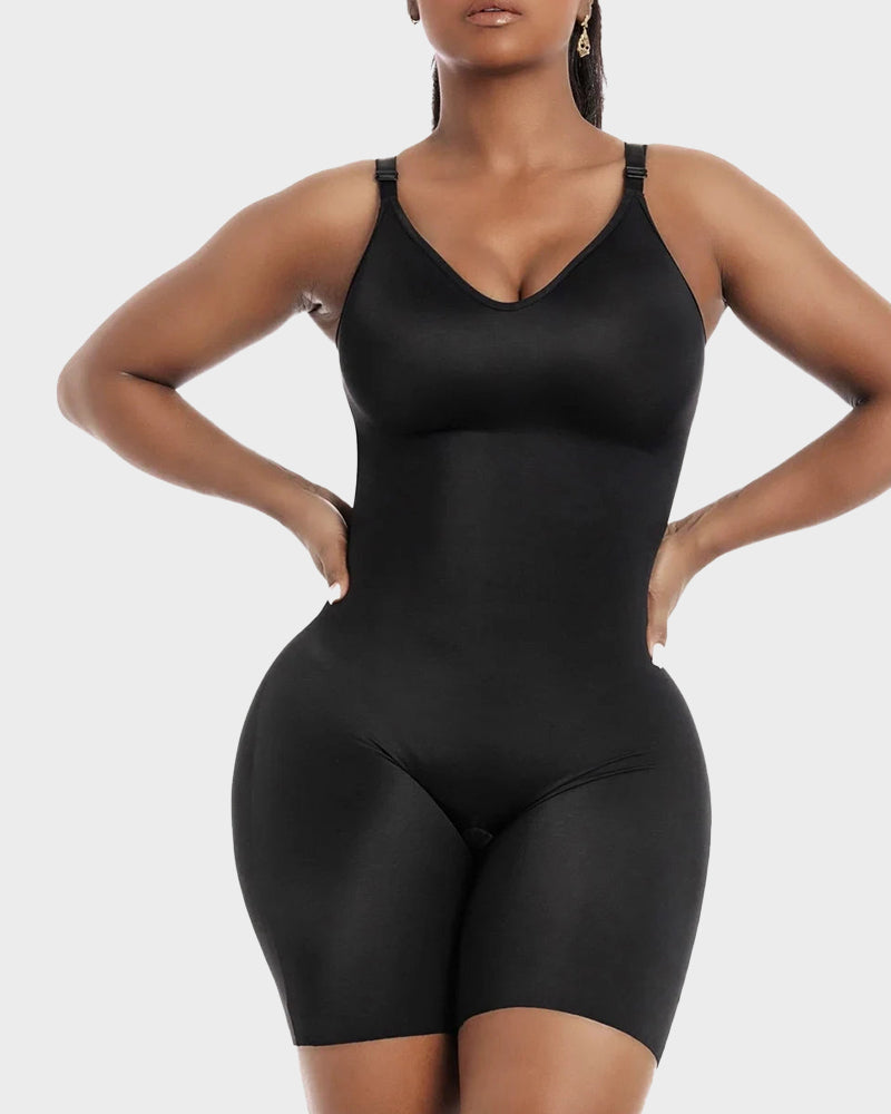 Comfort Sculpt Shapewear Bodysuit with Built-In Bra - view 3