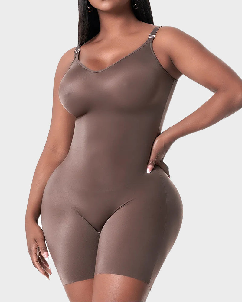 Comfort Sculpt Shapewear Bodysuit with Built-In Bra - view 10