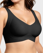 Comfortable Wireless Full Coverage Jelly Smoothing Bra - view 23