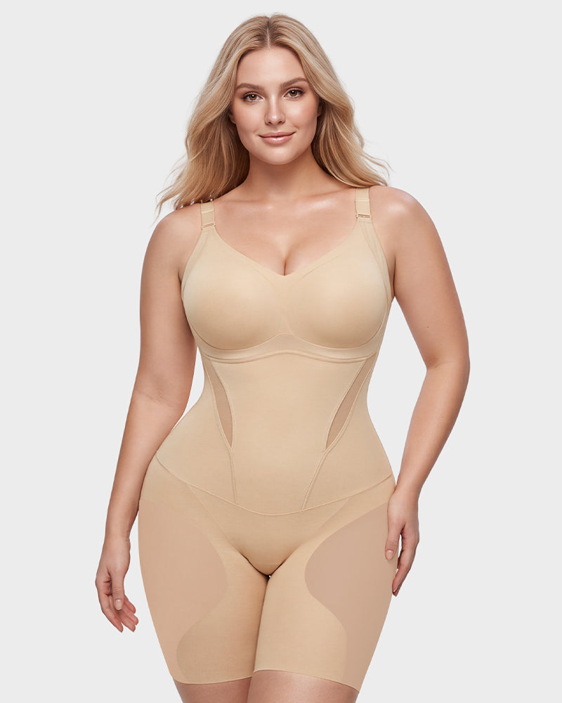 Cooling Seamless Tummy Control Bodysuit - view 12