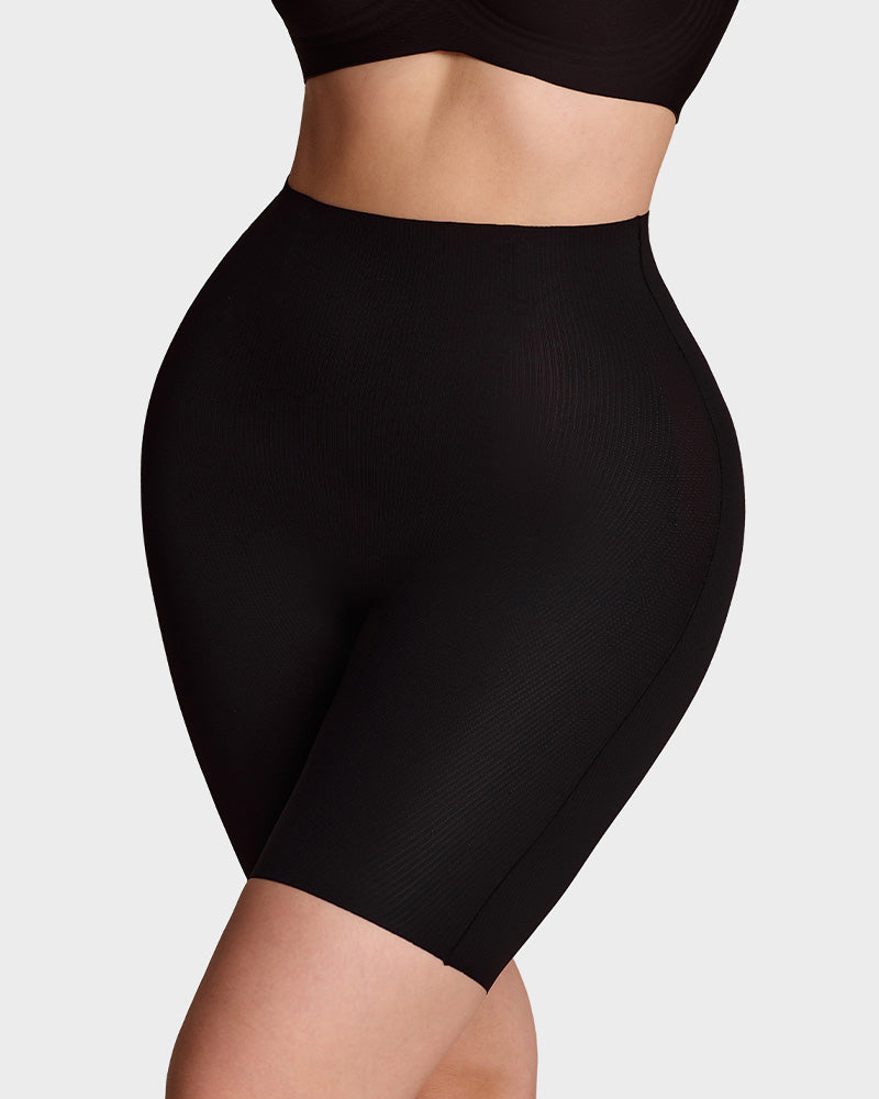 Cooling High-Waist Sculpting Shapewear Shorts - view 5