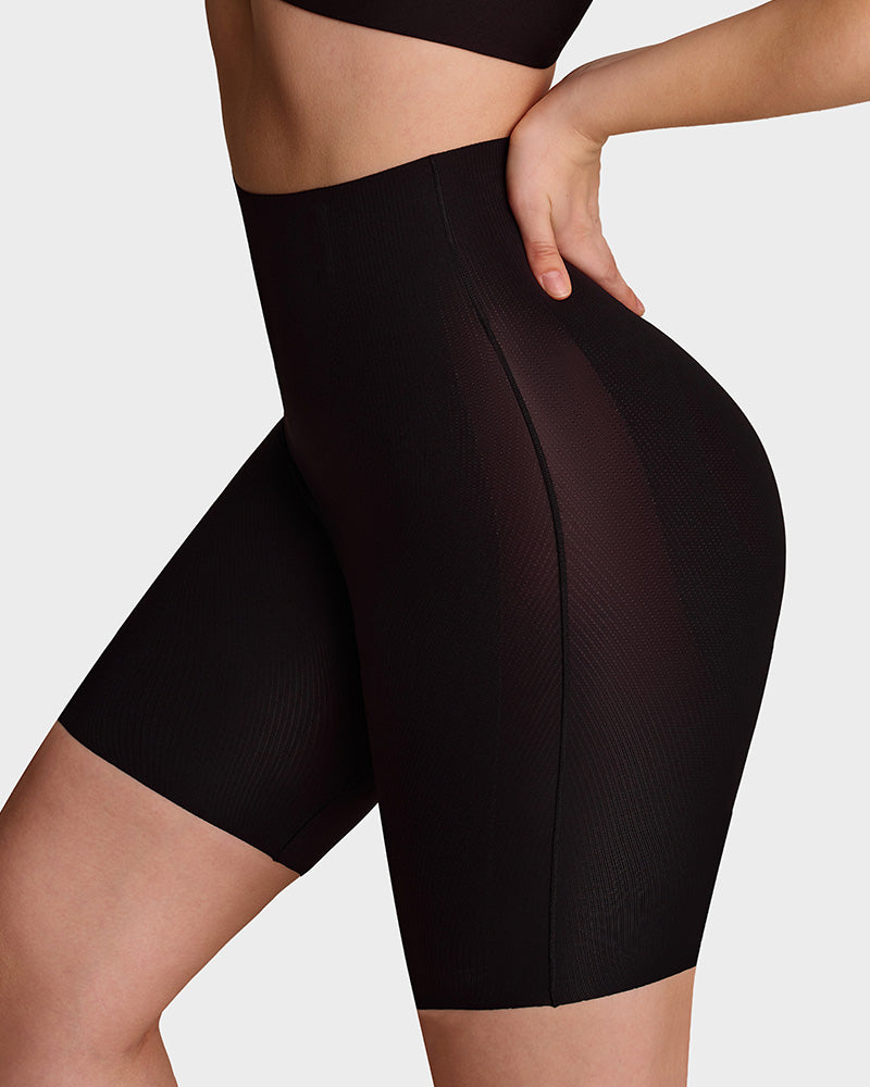 Cooling High-Waist Sculpting Shapewear Shorts - view 6